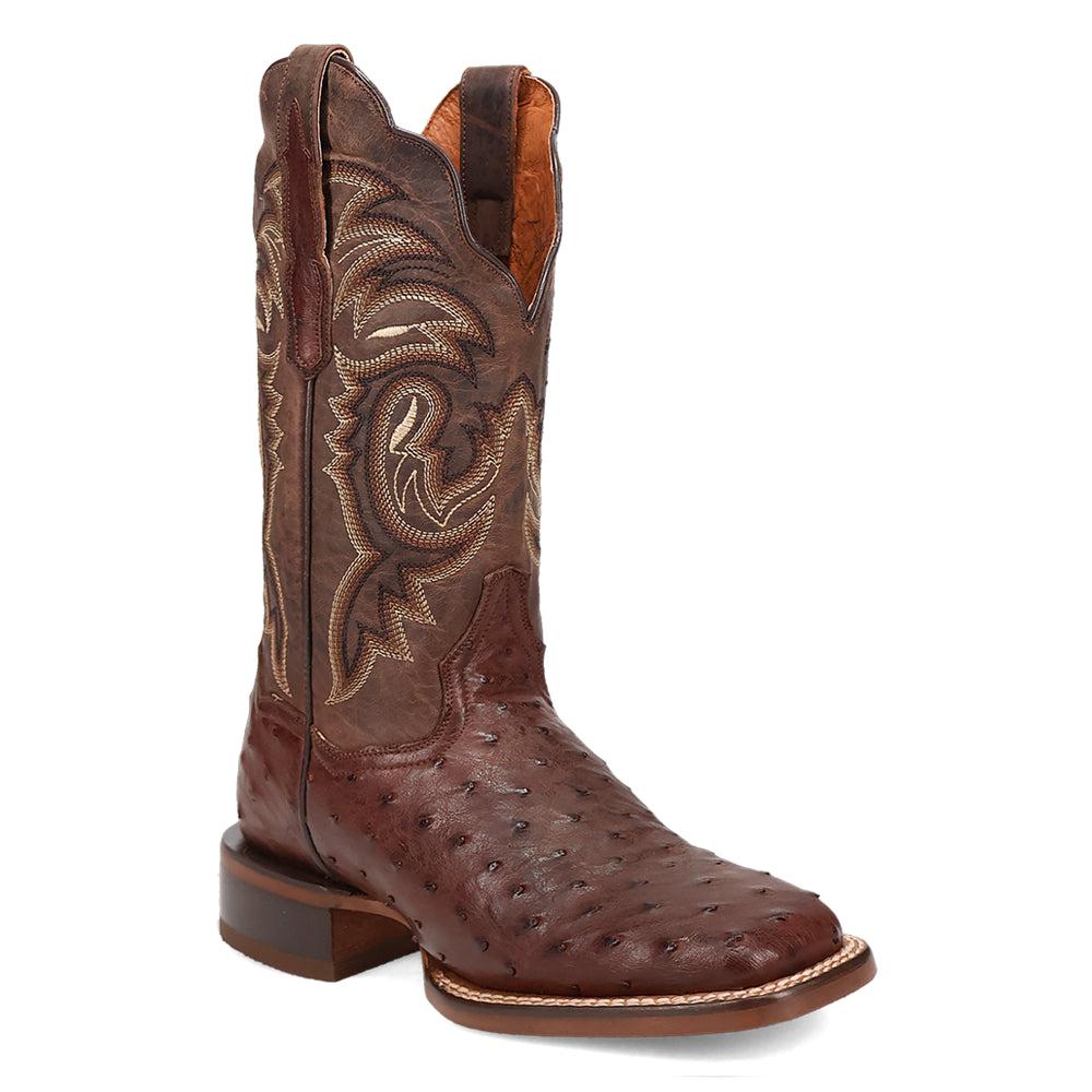 Dan Post Boots Kylo Embroidered Square Toe Pull On Cowboy Boots