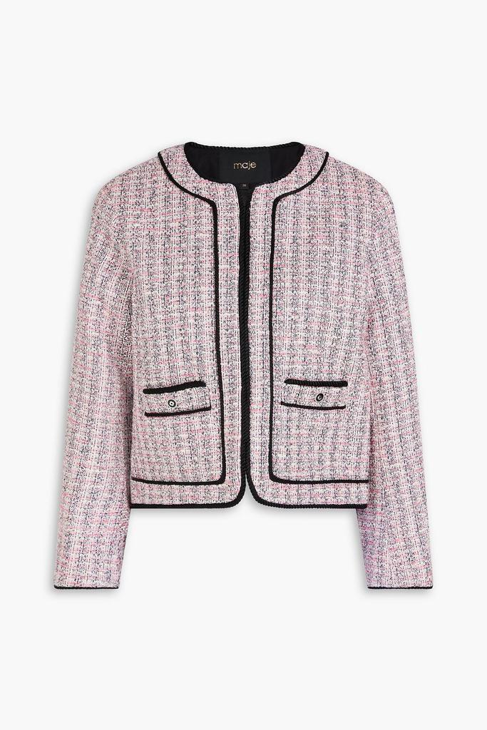 Maje Metallic tweed jacket