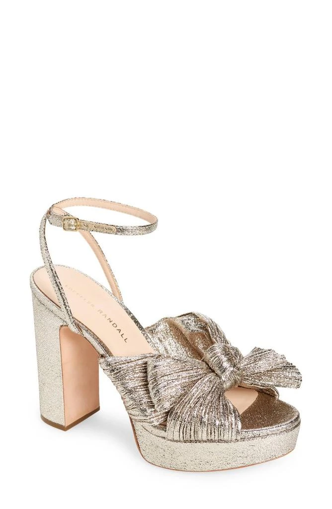 Loeffler Randall Loeffler Randall - Women's Natalia Platform Bow Heel Sandal 1