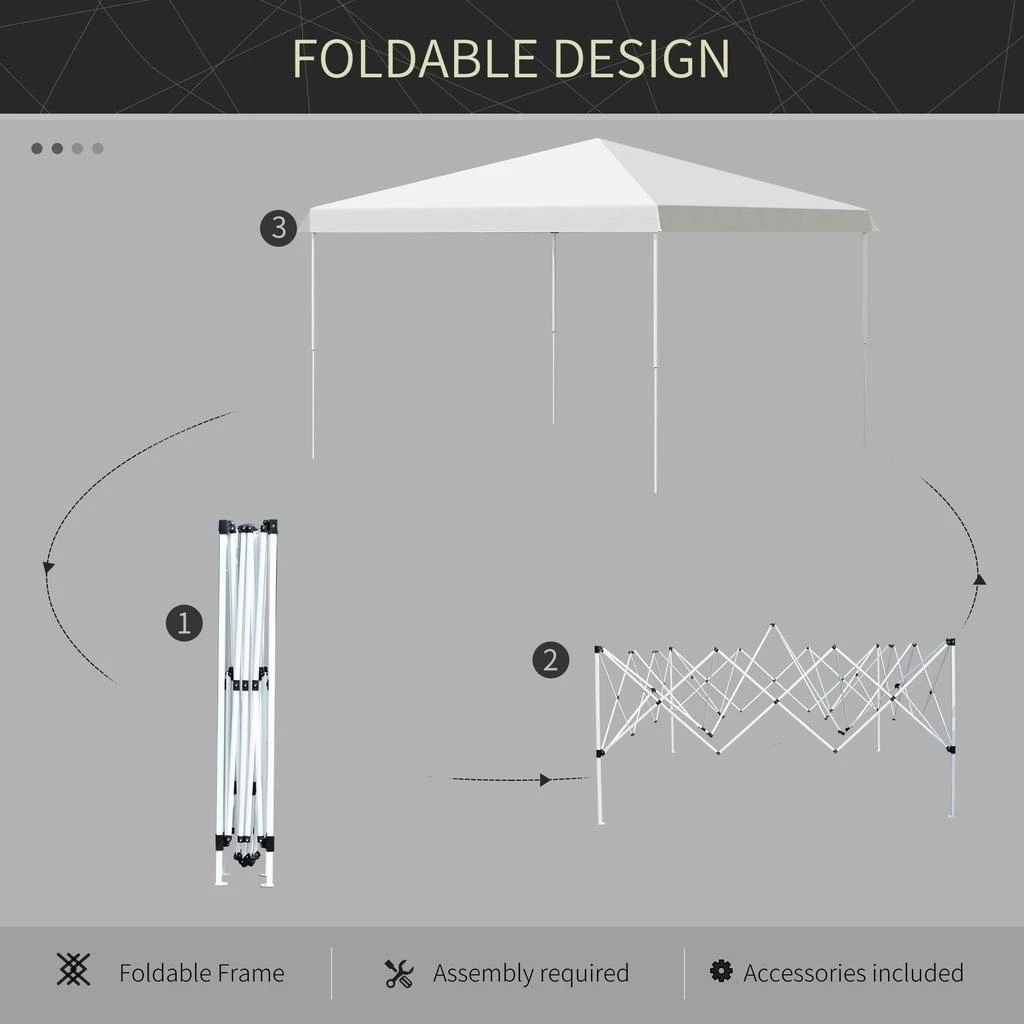 Streamdale Furniture Streamdale 13' x 13' Pop Up Canopy Tent 6