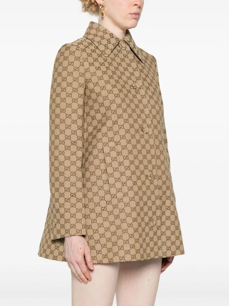 Gucci GUCCI - Gg Motif Cotton Coat 4