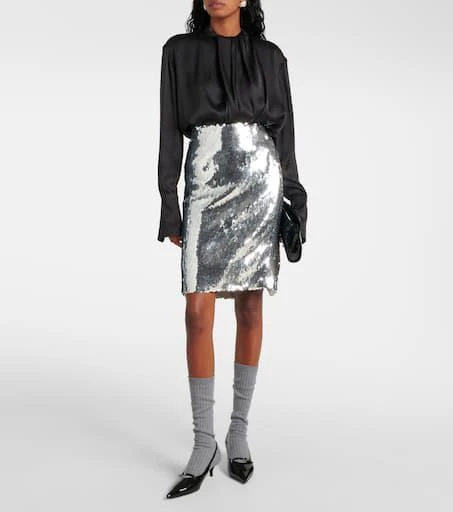 Magda Butrym Leather-trimmed sock boots 3