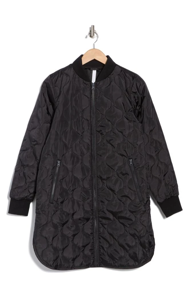 Zella Longline Quilted Jacket 4