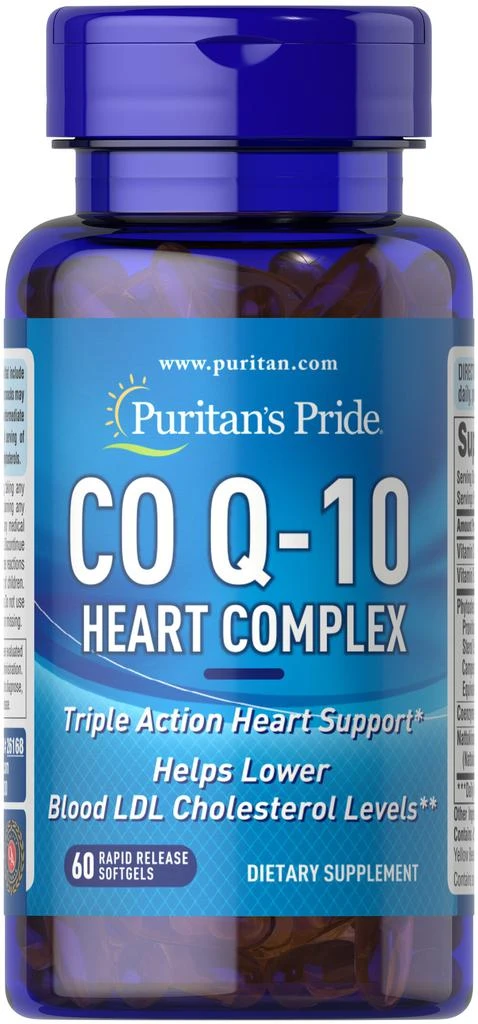 Puritan's Pride CoQ 10 Triple Action Heart Support 1