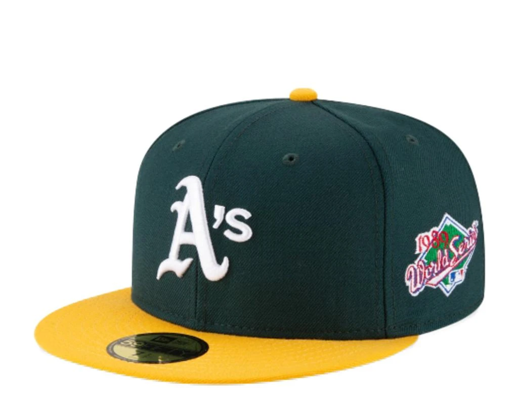 New Era 59Fifty MLB Oakland Athletics 1989 World Series Fitted Hat 11941900 1