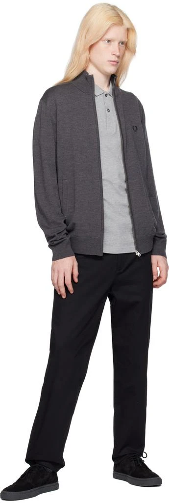 Fred Perry Gray 'The Fred Perry' Polo 4