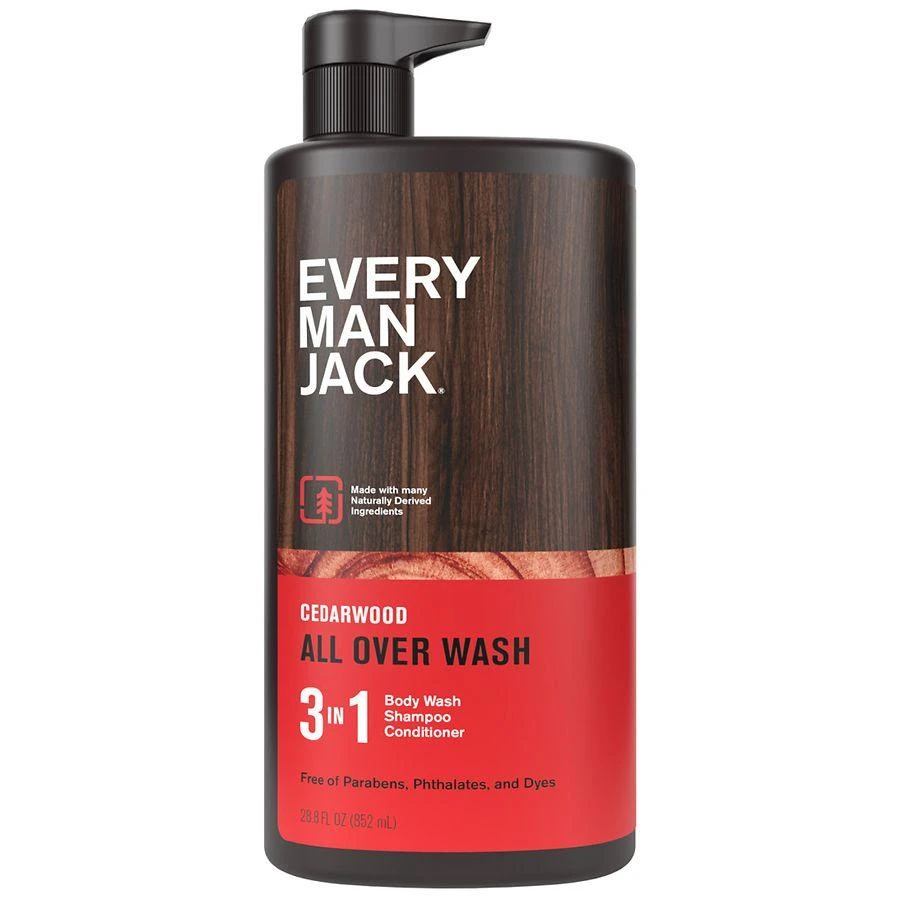 Every Man Jack All Over Wash Cedarwood 1