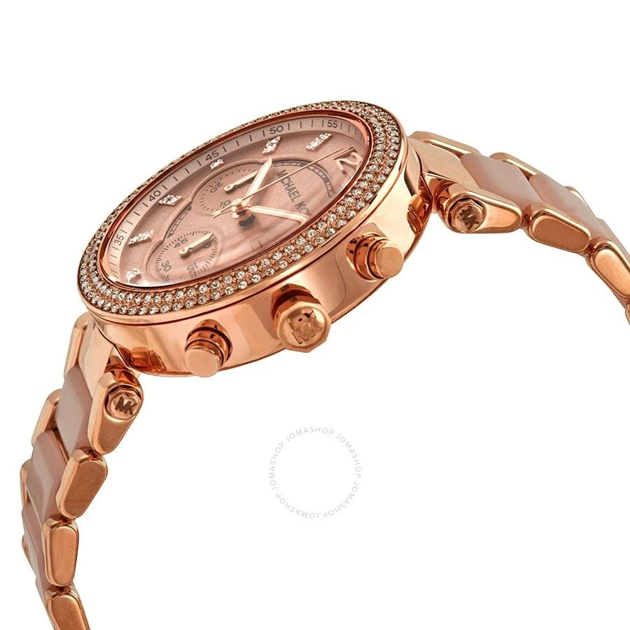 Michael Kors Parker Blush Dial Ladies Watch MK5896 2