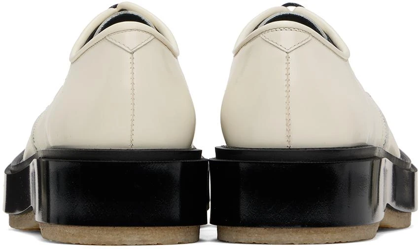 Adieu Paris White Type 54C Derbys 2