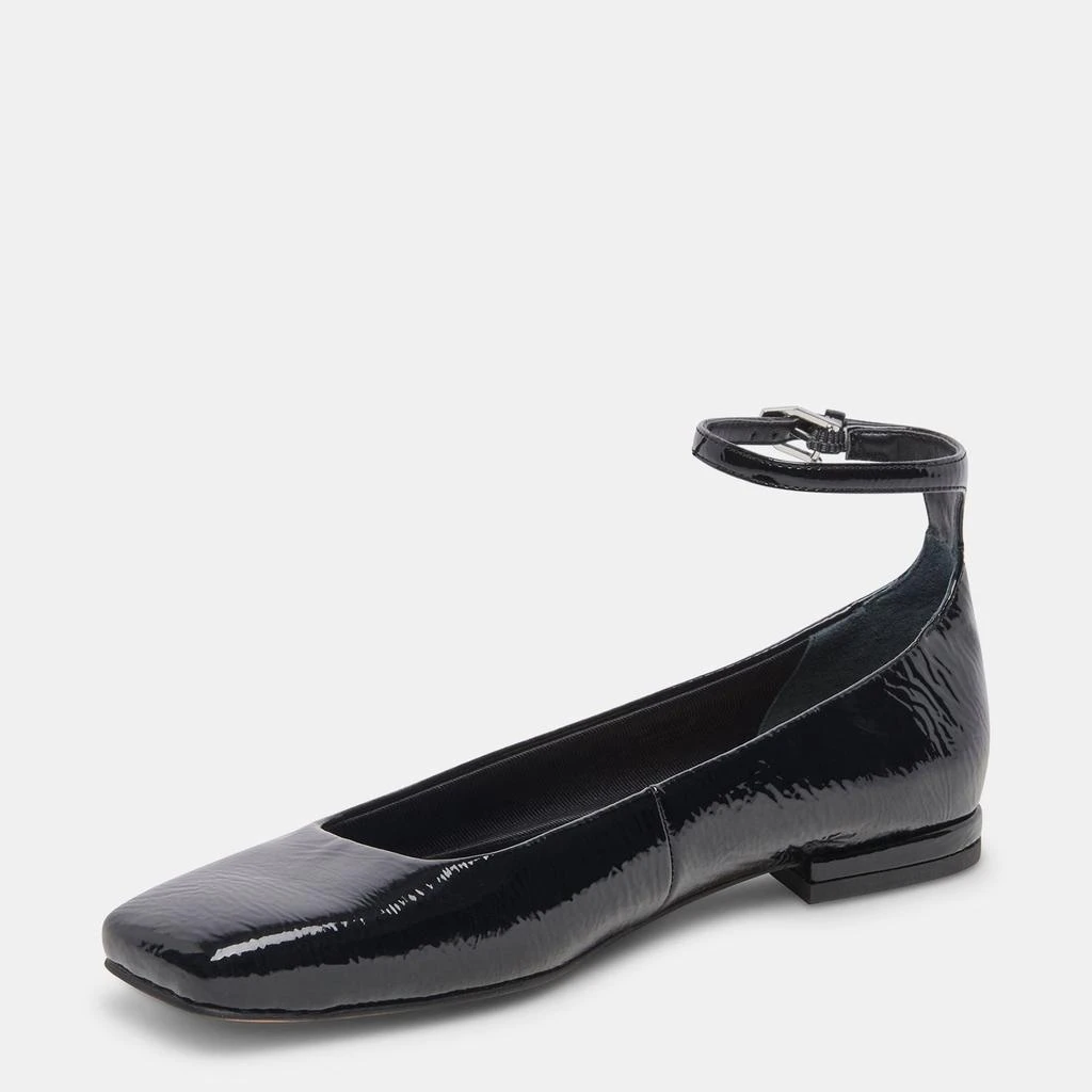 Dolce Vita Ashya Ballet Flats Midnight Crinkle Patent 4