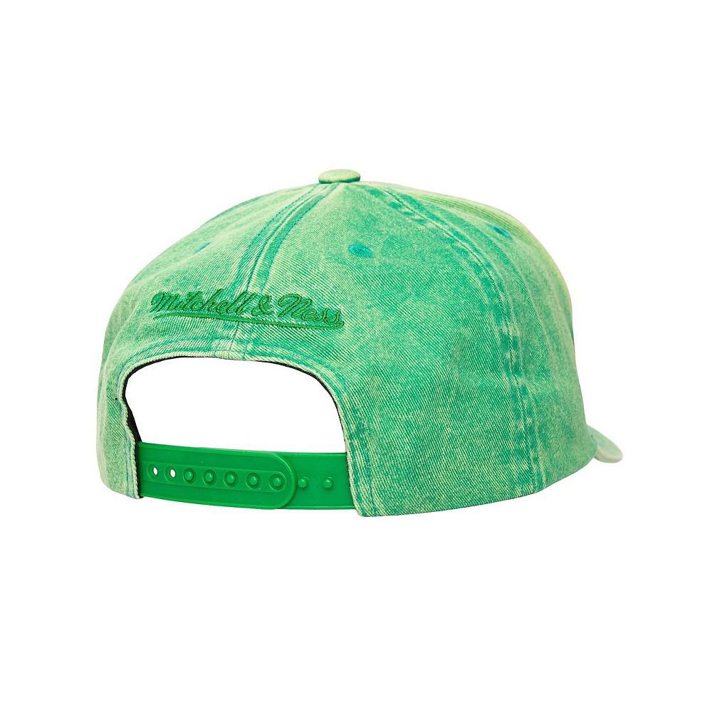 Mitchell & Ness Men's Green Boston Celtics Washed Out Tonal Logo Snapback Hat