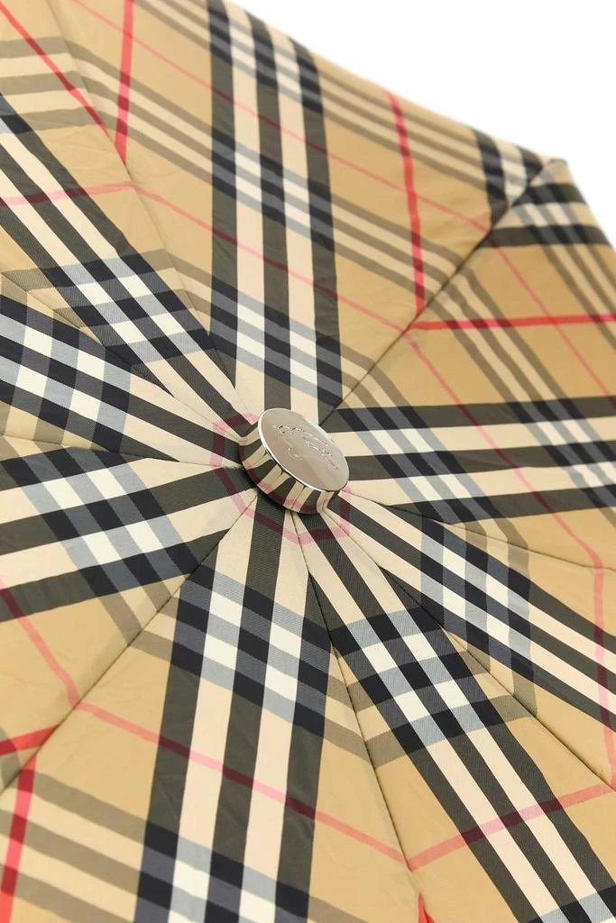 Burberry Burberry Vintage-Check Folding Waterproof Umbrella 3