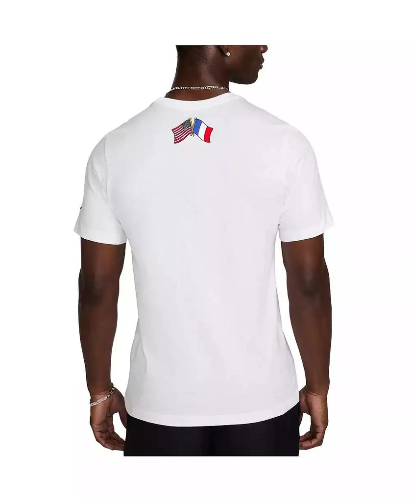 NIKE Men's White Team USA Eagle Club T-Shirt 4
