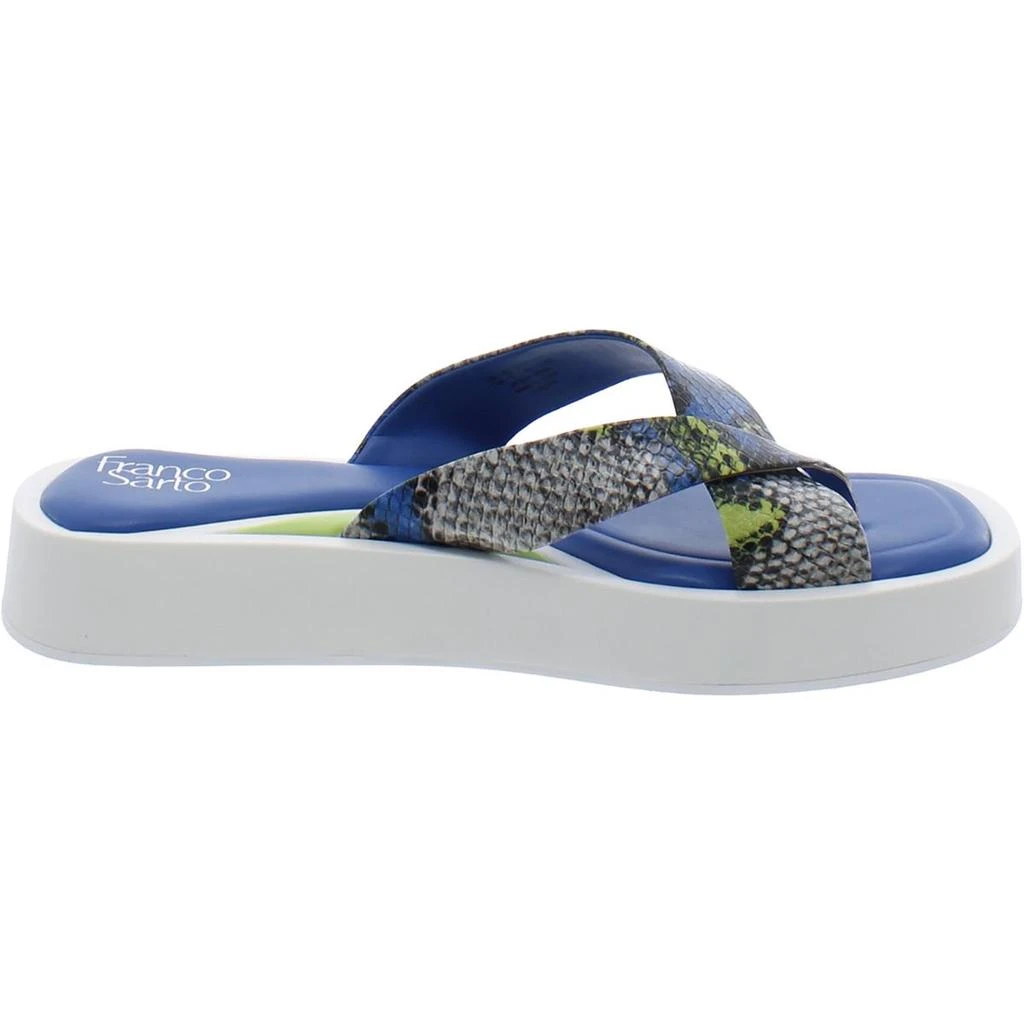 Franco Sarto Jonas Womens Toe Loop Comfort Wedge Sandals 2