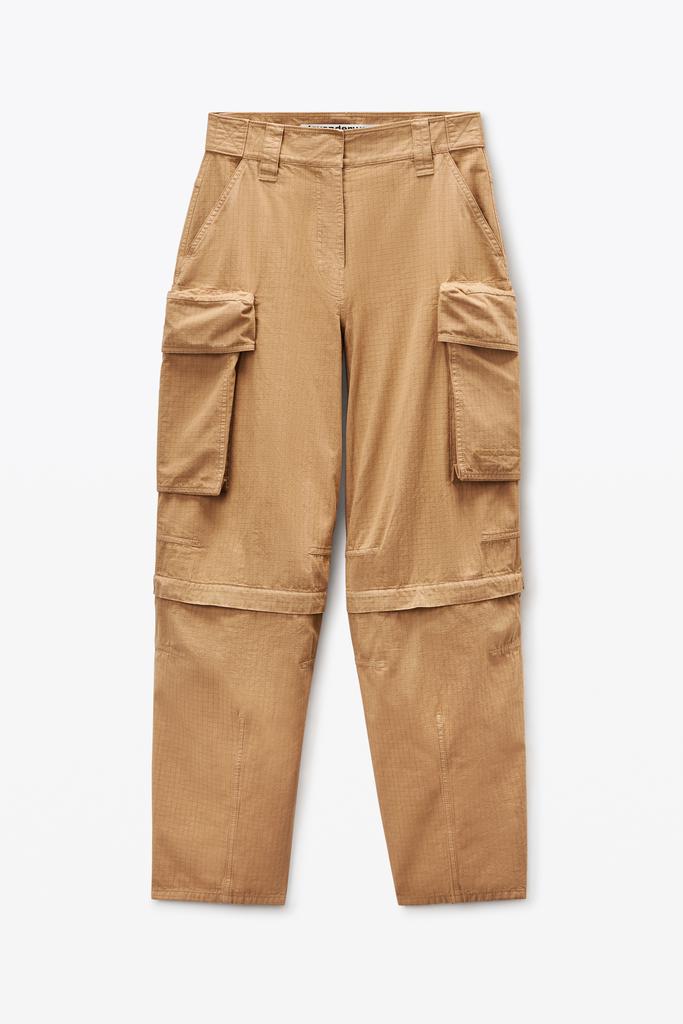 Alexander Wang Beige Oversized Cargo Pants