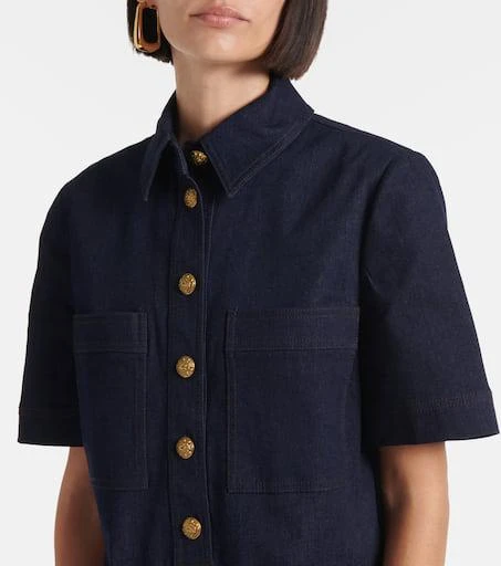 VERONICA BEARD Koulis denim minidress 4