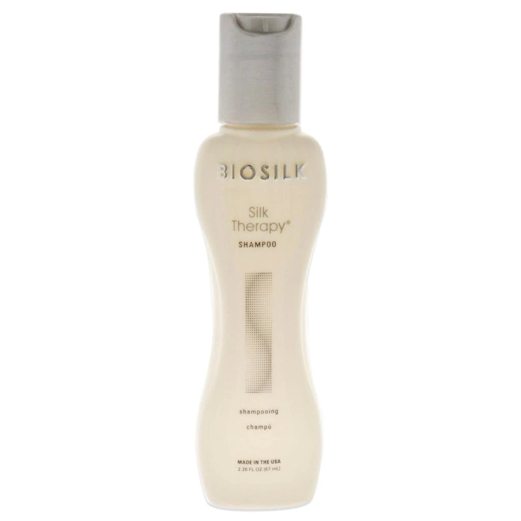 Biosilk Silk Therapy Shampoo - Travel Size by  for Unisex - 2.26 oz Shampoo 1