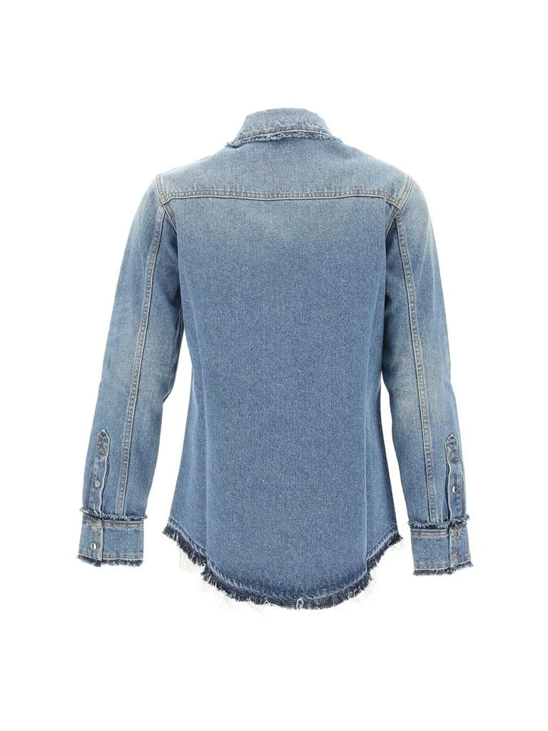 Chloé Chloé Frayed Edge Denim Shirt 2