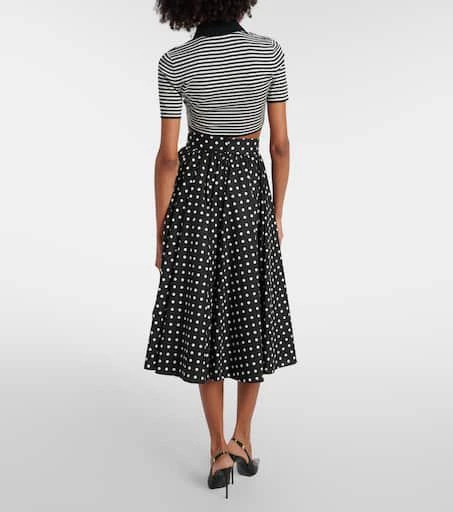 Dolce 
Gabbana Cropped wool polo shirt 3