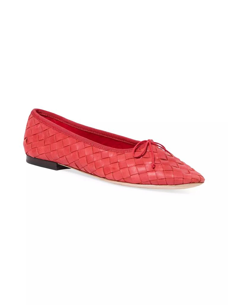 Loeffler Randall Landry Woven Leather Ballet Flats 2