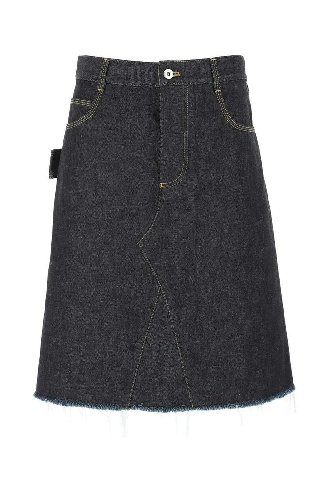 Bottega Veneta Bottega Veneta A-Line Denim Skirt 1