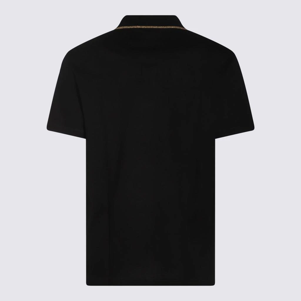 Versace Versace Black Cotton Polo Shirt 2