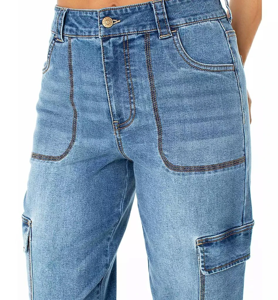 Celebrity Pink Juniors' High Rise Cargo Jogger Jeans 3