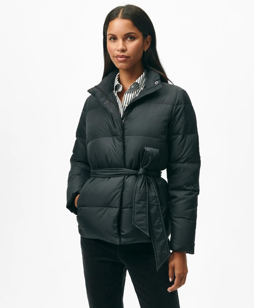 Brooks Brothers Belted Puffer Jacket
