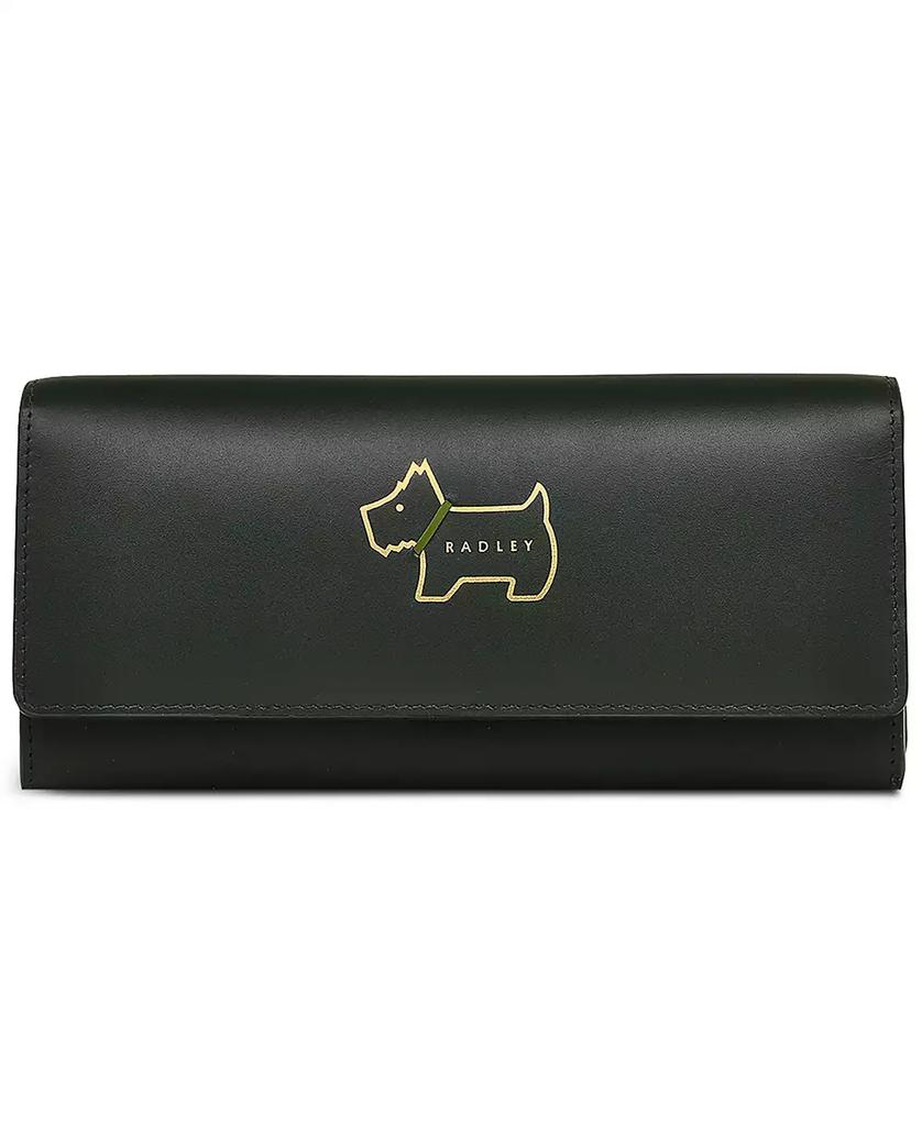 Radley Heritage Dog Outline Large Flapover Wallet