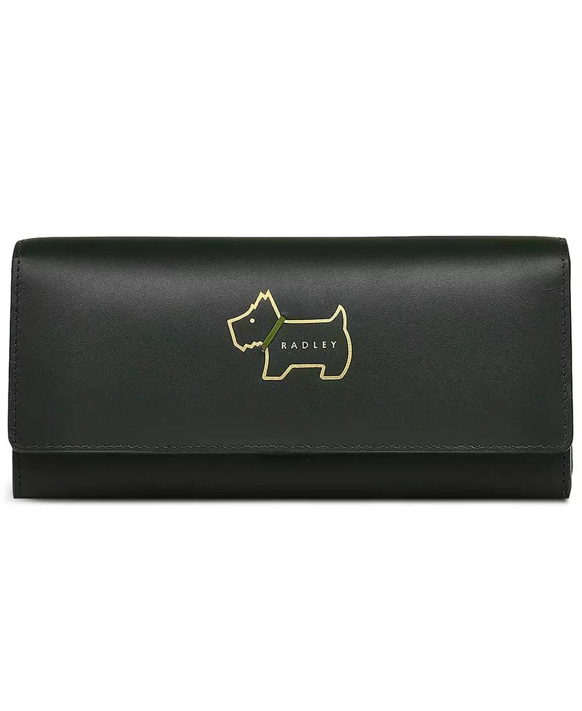 Radley Heritage Dog Outline Large Flapover Wallet 1