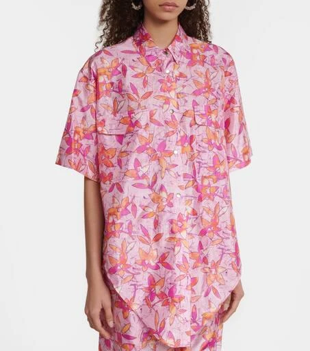Isabel Marant Liaggy floral shirt 5