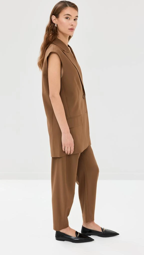 Tibi Tropical Wool Liam Vest 3