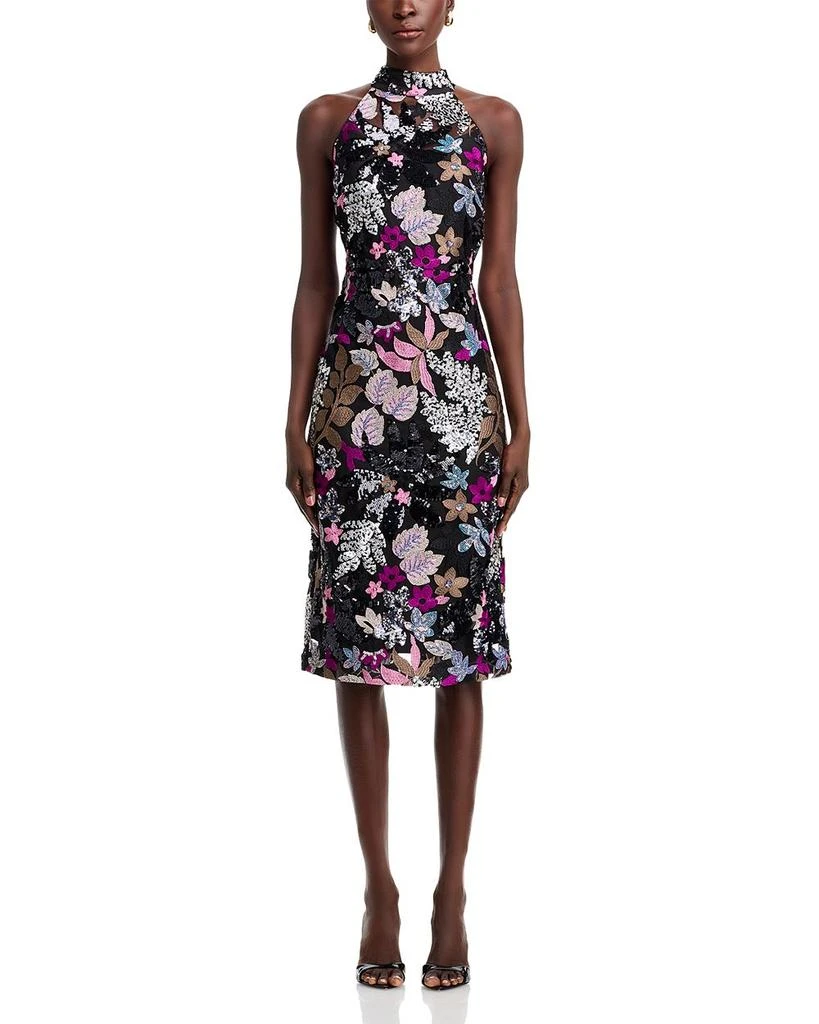 Tahari The Aldana Sequin Midi Dress 7