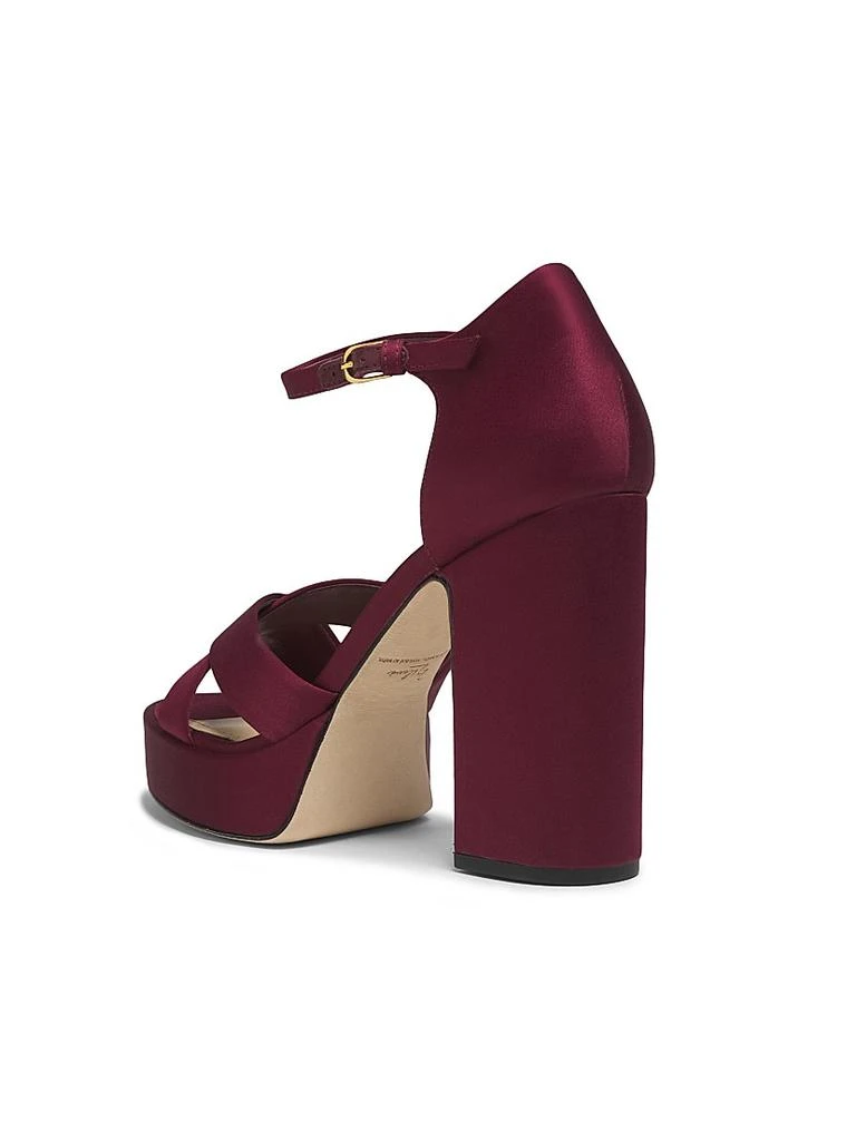 22élevé 115MM Satin Platform Sandals - Shoes - Free Shipping - BeyondStyle