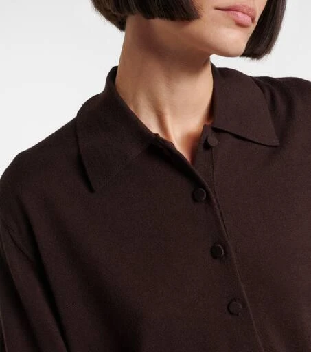 Dries Van Noten Wool polo shirt 4