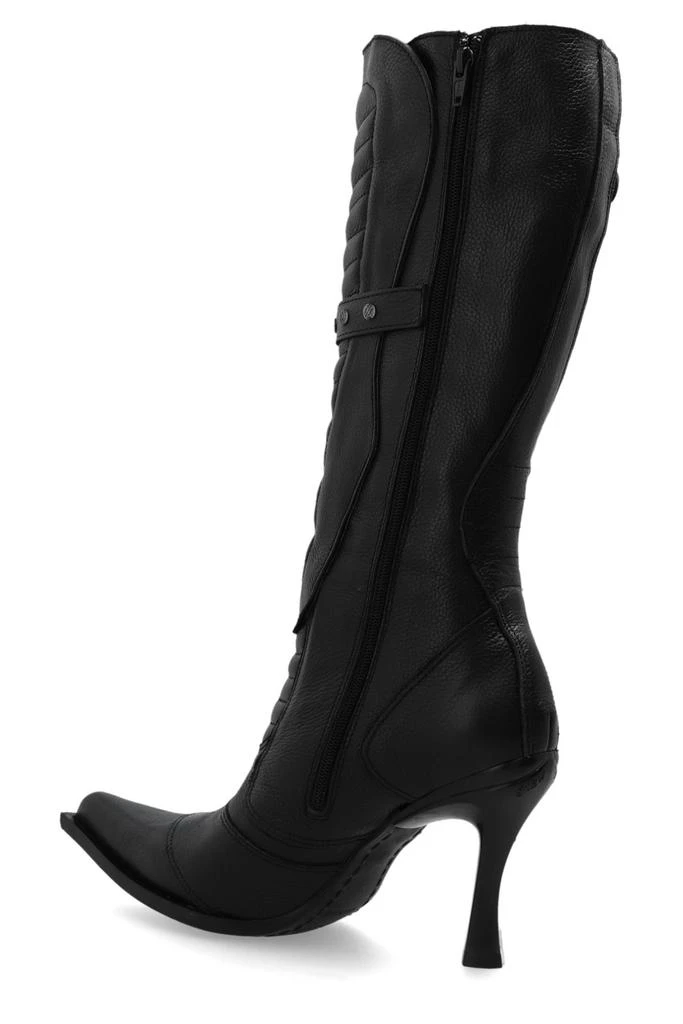 Vetements Vetements X New Rock Buckle-Detailed Knee-High Boots 3