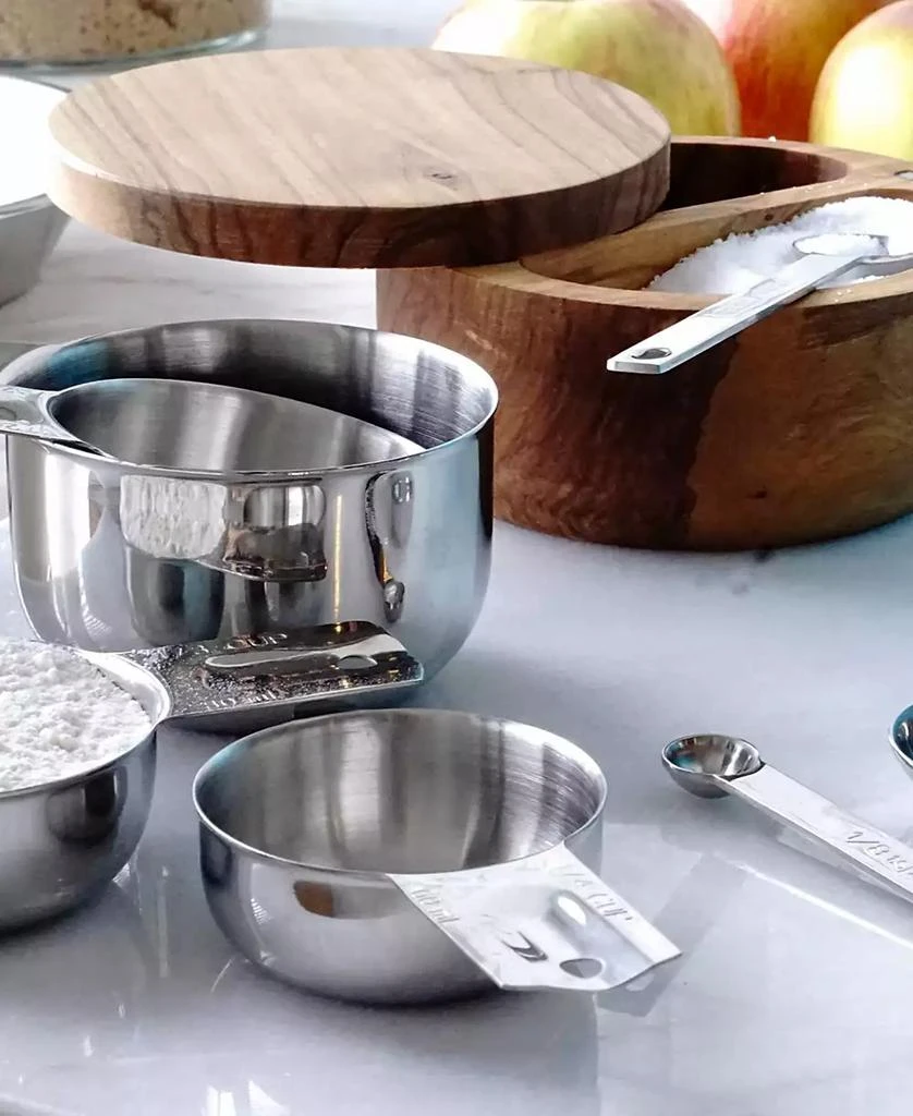 RSVP International Endurance Stainless Steel 4 Piece Nesting Measuring Cup 3