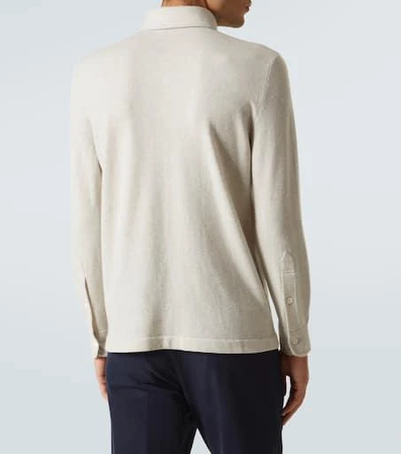 Brunello Cucinelli Cashmere polo sweater 4