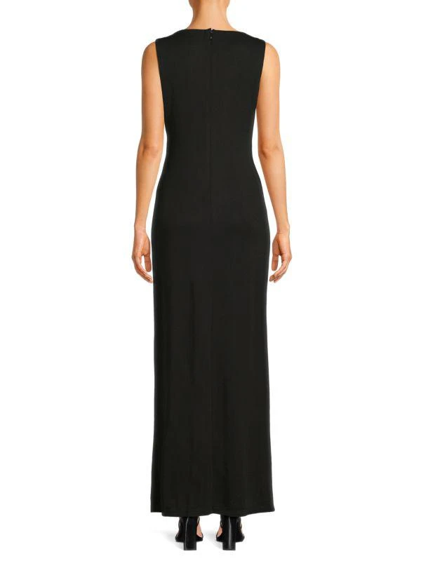 Calvin Klein Ruched Cutout Maxi Dress 2