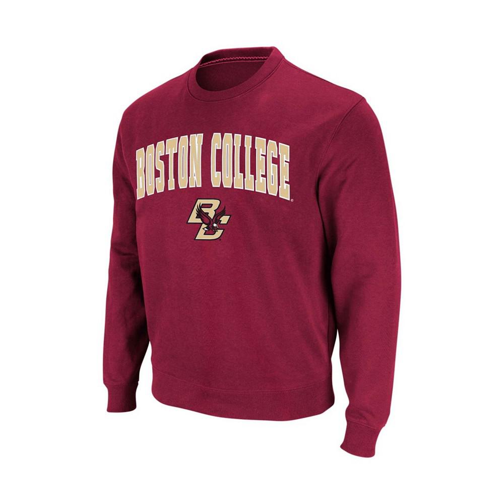 Colosseum Men's Boston College Eagles Arch Logo Crew Neck Sweatshirt