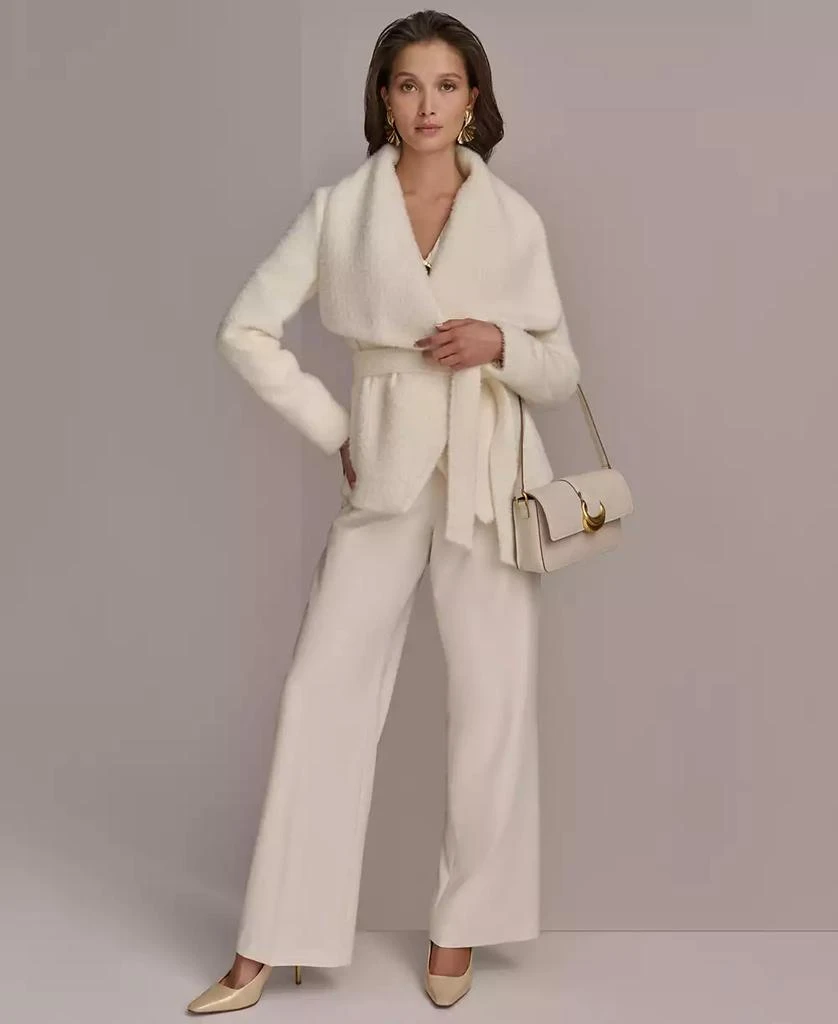 Donna Karan Women's Tie-Front Wrap Jacket 5