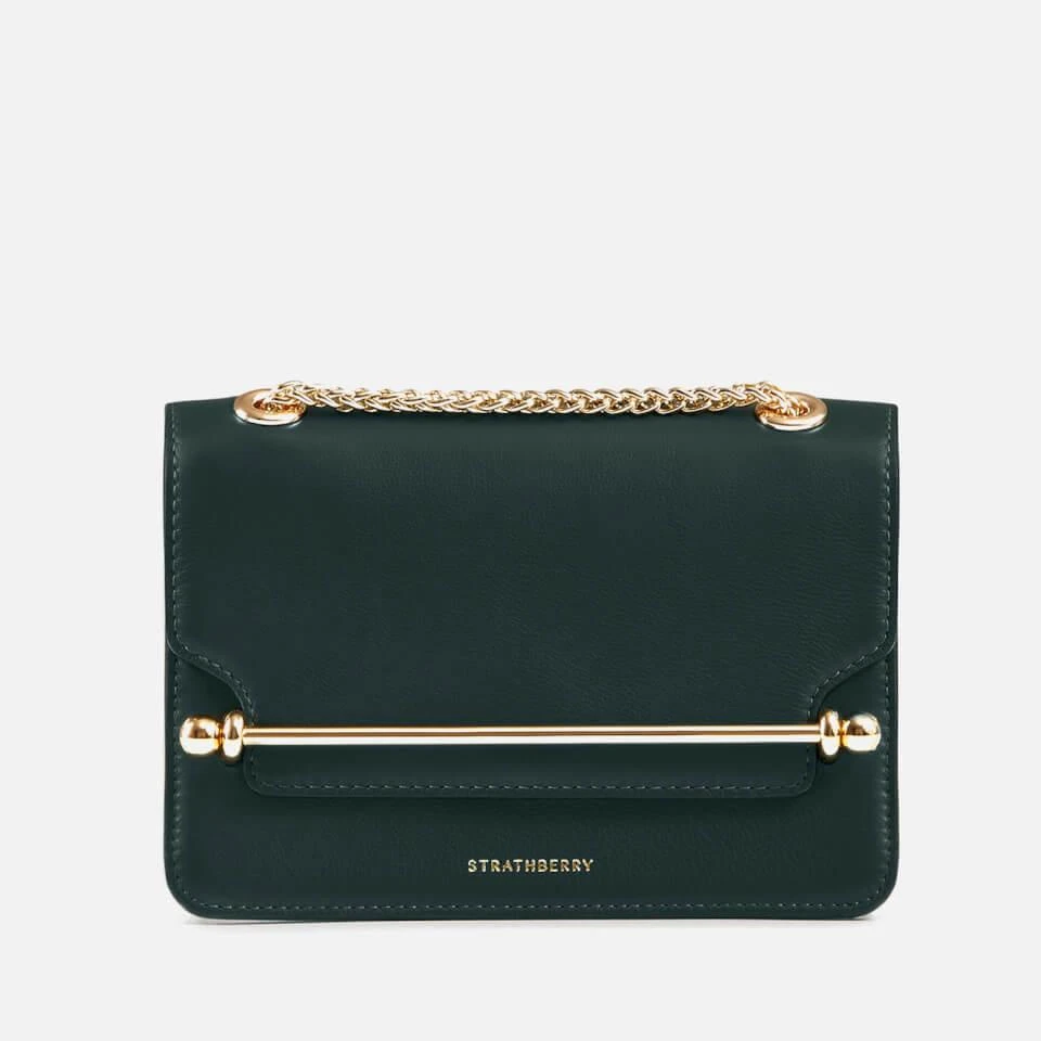 Strathberry Strathberry East/West Leather Crossbody Mini Bag 1