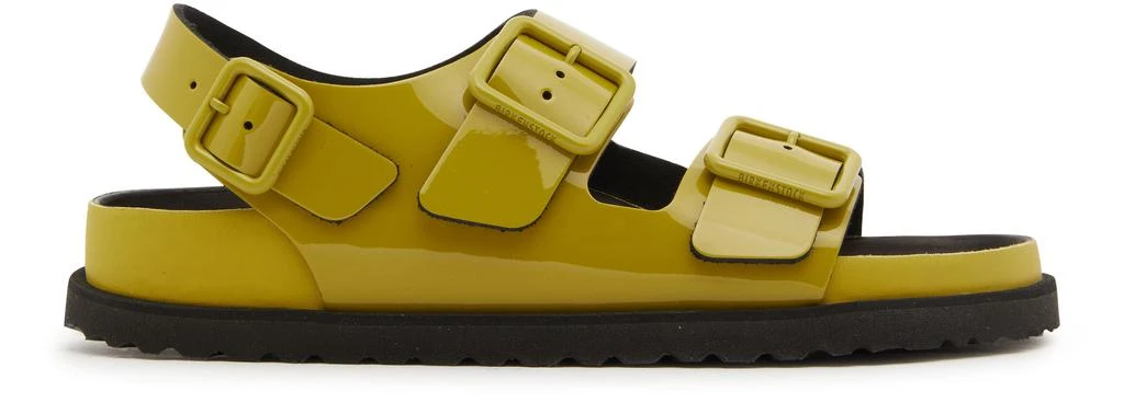 Birkenstock Milano shiny patent leather sandals 2
