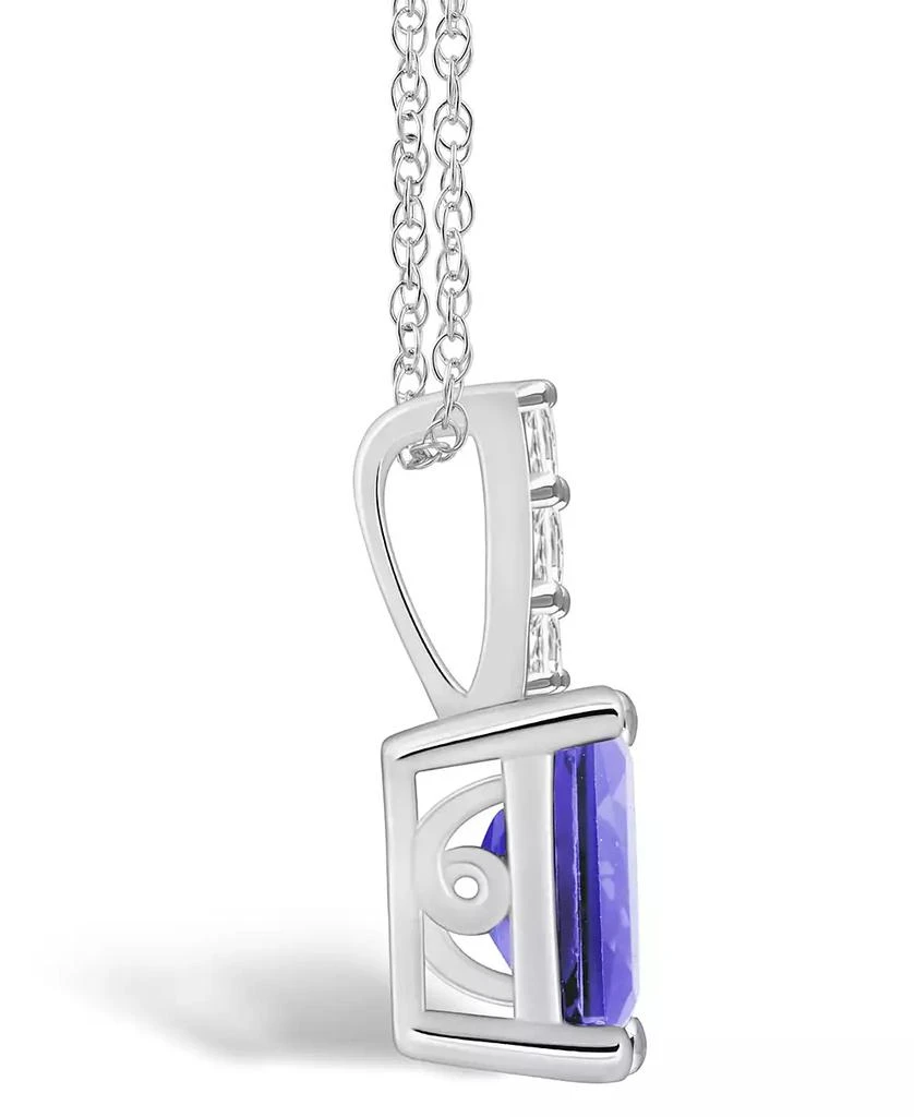 Macy's Tanzanite (1-1/8 Ct. t.w.) and Diamond Accent Pendant Necklace 3