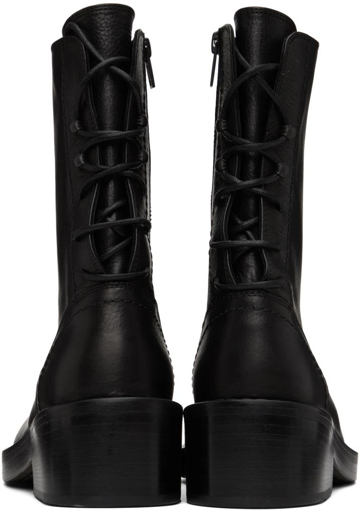 ANN DEMEULEMEESTER Black Hernica Boots 2