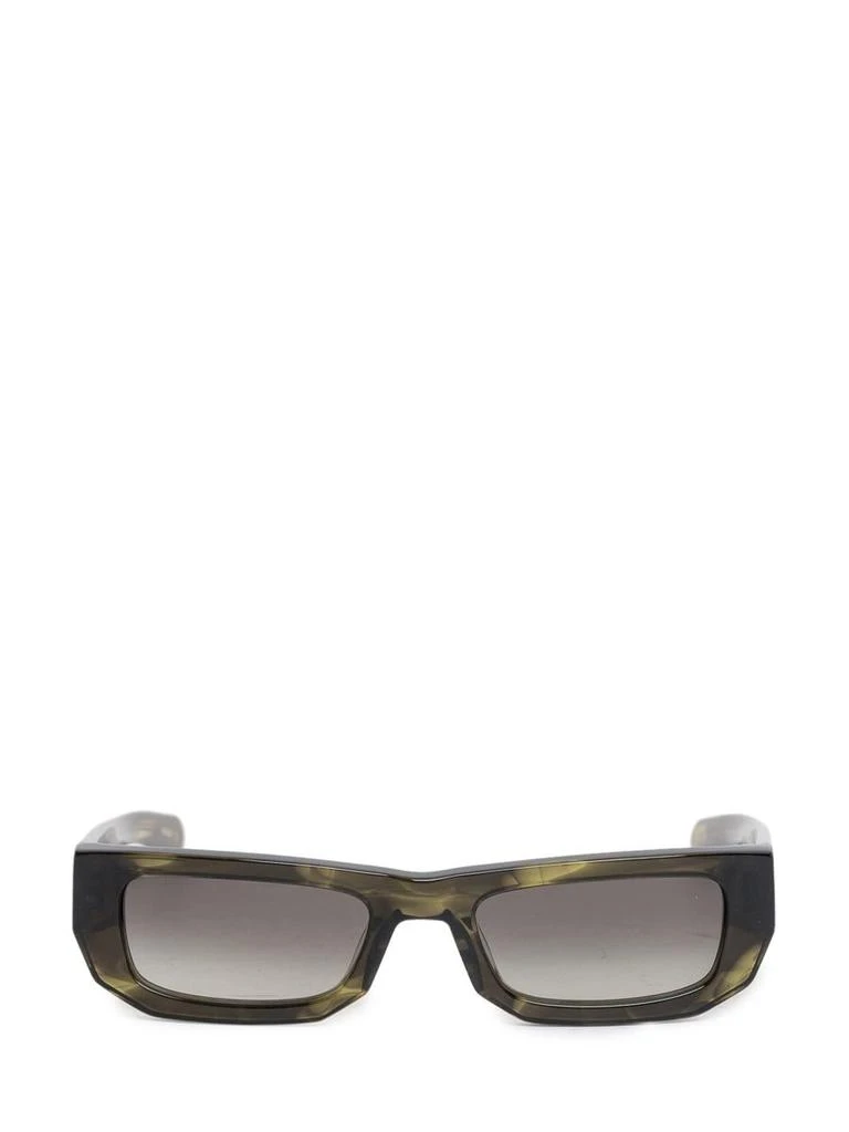 Flatlist Flatlist Bricktop Olive Horn Sunglasses 1