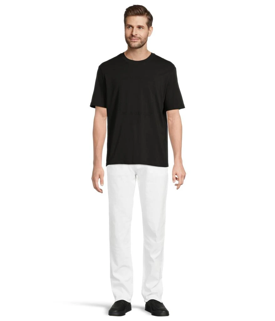 Armani Exchange Armani Exchange 1991 Milano/New York Text Creating Central Square On Regular Fit Tee 5