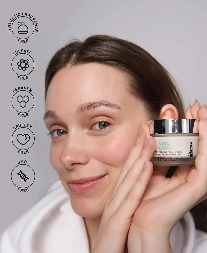 Dr. Brandt Skincare Cool Biotic Prebiotic Redness Relief Cream 6