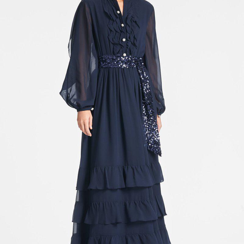 Sachin & Babi Venus Gown Midnight
