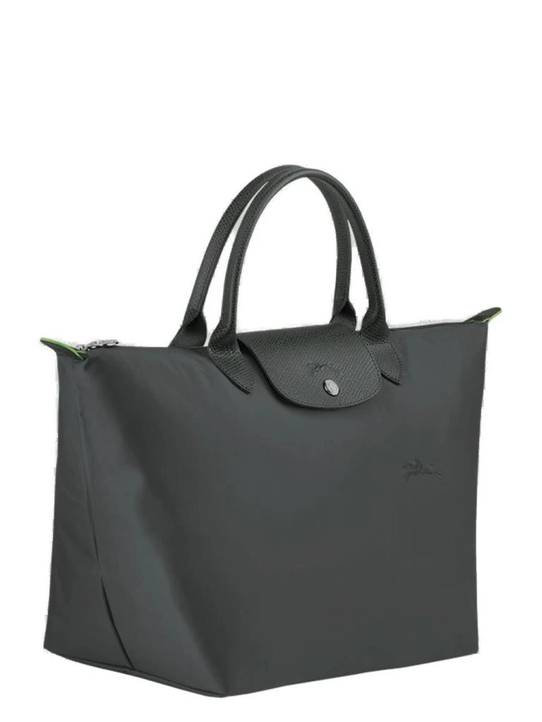 Longchamp Le Pliage Logo Embroidered Medium Tote Bag 3